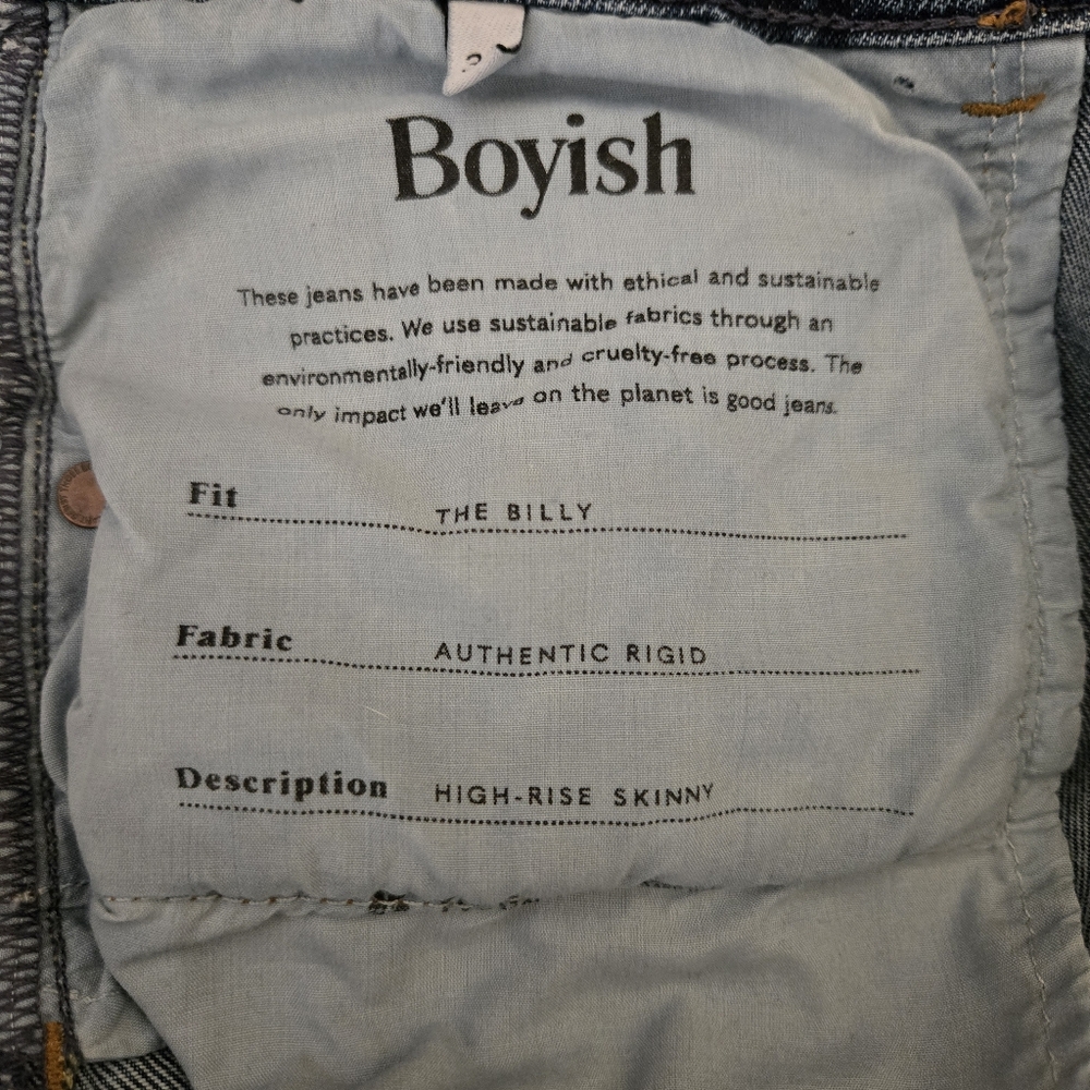 Women's Boyish High Rise Skinny Jean - Picture 9 of 10